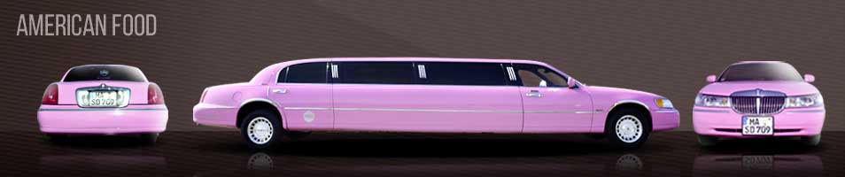 Lincoln Stretch-Limousine in Pink